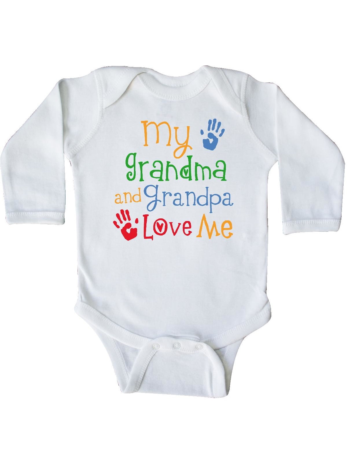 inktastic I Love My Pawpaw Long Sleeve Creeper