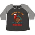 thumbnail image 3 of Inktastic Gobble Wobble Turkey Women's Plus Size T-Shirt, 3 of 5