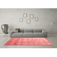 thumbnail image 3 of Ahgly Company Indoor Rectangle Abstract Red Contemporary Area Rugs, 4' x 6', 3 of 4