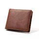 thumbnail image 1 of Cartera de hombre Crazy Horse de primera capa de piel de vacuno, cartera retro para hombre, 1 of 1