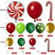 thumbnail image 2 of Globos navideños, globos de Papá Noel para guirnaldas de globos navideños, decoraciones para fiestas navideñas, 2 of 5