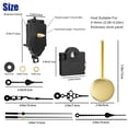 thumbnail image 4 of Quartz Mechanism Replacement Wall Clock Movement Music Chime Box Hands Motor Kit, 4 of 5