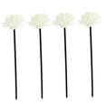 thumbnail image 4 of DEEPCRAFF 4Pcs Oil Diffuser Flower Sticks White PE For Living Room, 4 of 8