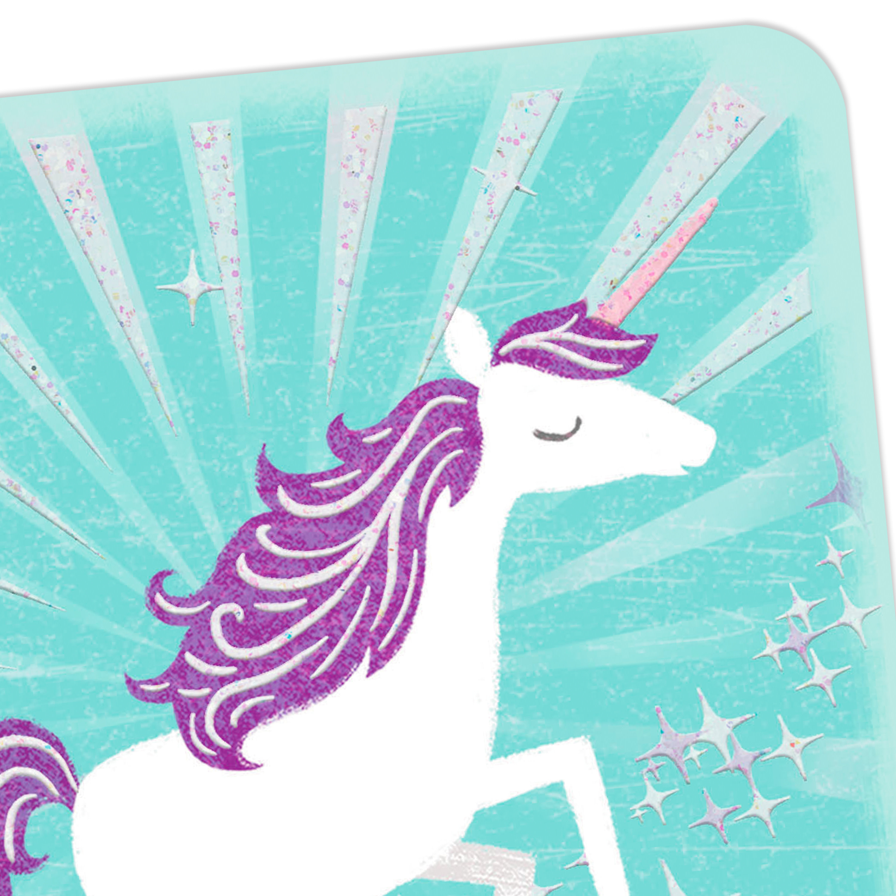 Hallmark Just Because Encouragement Card (One of a Kind Unicorn)