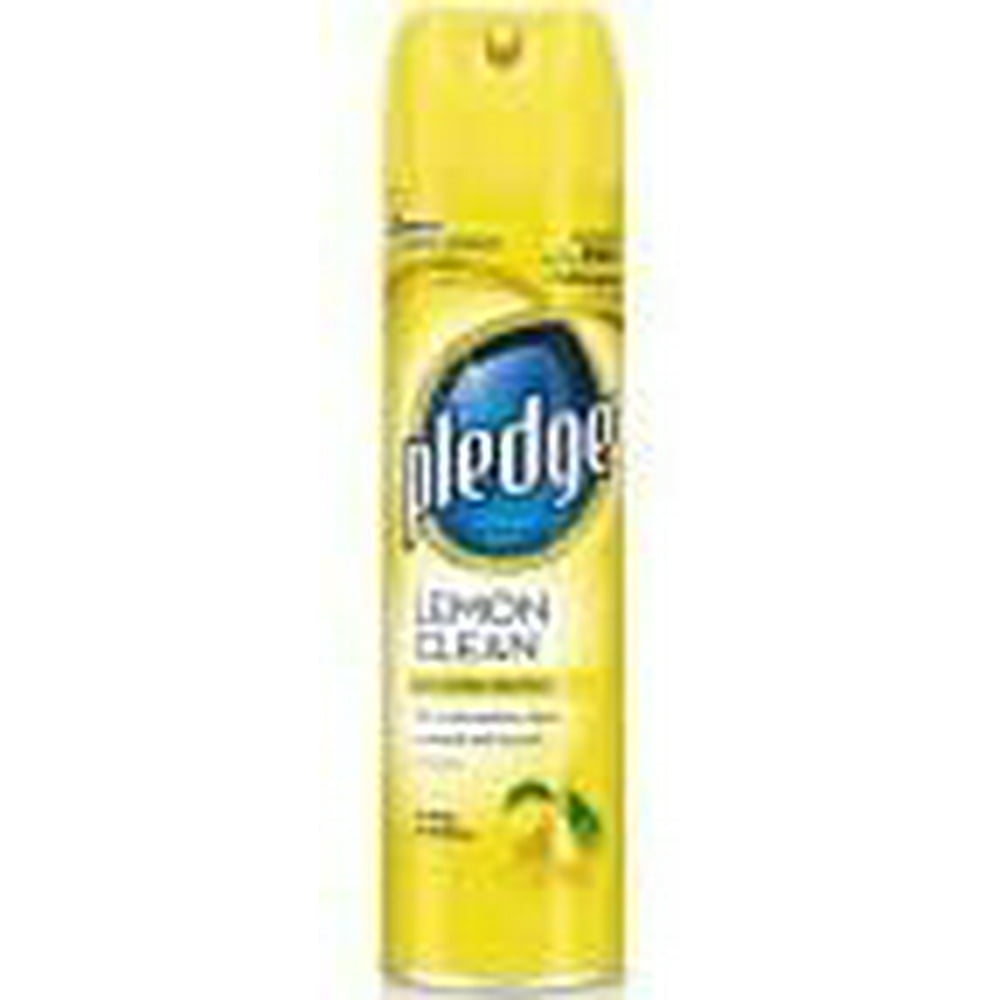 Pledge Wood Polish Lemon Clean, 9.70 Ounce (Pack of 12)