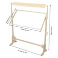 thumbnail image 2 of Adjustable Embroidery Frame Stand Hoop Cross Stitch Sewing Rack DIY Craft Supply, 2 of 6