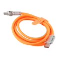 thumbnail image 4 of Mobile Phone Charging Charging Cable W A Quick High Charging Speed Orange Color 1m 1.5m 2m 180 Rotatable For Samsung, 4 of 11