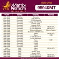 thumbnail image 2 of Metrix Premium Chassis Parts - 2 PC Front Upper Ball Joint Kit Fits 99-00 Cadillac Escalade, 01-02 Chevrolet G30, 96-02 GMC Savana 2500, 95-99 C1500 Suburban, 88-00 K2500, K6292, 2 of 9