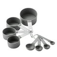 thumbnail image 1 of Yeacher 8PCS Measuring Spoons Measuring Cups Set for Dry and Liquid Ingredients Baking Utensils Stainless Steel Cookware Set Kitchen Gadgets, 1 of 8