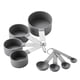 thumbnail image 1 of 8PCS Cucharas medidoras Juego de tazas medidoras para ingredientes secos y líquidos Utensilios para hornear Juego de utensilios de cocina resistentes al calor de acero inoxidable Utensilios de cocina yeacher natural, 1 of 7