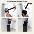 thumbnail image 5 of Stainless Steel Toilet Brush, Durable Handle, Stiff Bristles, Efficient Cleaning, 5 of 11