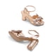 thumbnail image 5 of Sandalias de Tacón con Moño para Mujer DREAM PAIRS Champagne Talla 7, 5 of 7