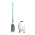 thumbnail image 1 of Brosse de Toilette à Tête Incurvée à Angle Réglable TPR Brosse de Salle de Bain à Économie de Main-D'œuvre pour Hôtel, 1 of 10