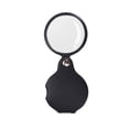 thumbnail image 1 of SHAGUOZHOU 10x Small Pocket Magnify Glass Folding Mini Magnifying Glass With Rotating Protective Leather Apply To Reading Science Jewelry Hobbies Books, 1 of 8