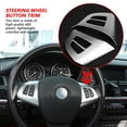 thumbnail image 4 of Steering Wheel Button Trim,  Durability Steering Wheel Trim Trim For Easy Use  Steering Steering Wheel Decoration Trim  For Car For Car Lovers, 4 of 8