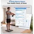 thumbnail image 2 of GE Smart Scale – 8-Electrode Body Pod Fat Monitor: Full Body Composition Analysis, Bluetooth App Sync, Large Handle Display, 400lb High Capacity, Black – Bathroom Scale for Home & Gym, 2 of 8