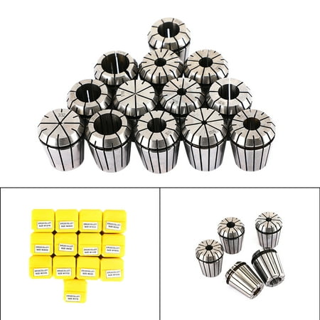 

Motor Genic 13Pcs ER32 Spring Collet Set For CNC Milling Lathe Tool Engraving Machine Steel