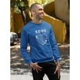 thumbnail image 2 of Love Techno Style Heart Sweatshirt Men -Image by Shutterstock, Male Medium, 2 of 4