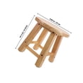 thumbnail image 2 of FUTUREORYY Marchepied d'Appoint portable avec Siège Rond Kaki Soutien Rehaussant 1 Ensemble, 2 of 8