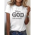 thumbnail image 1 of Women'S T-Shirt, with Its Simple Yet Refined Design, Is Crafted from Soft And Comfortable Fabric, Creating a Versatile Style That Perfectly Embodies a Woman'S Elegant Demeanor And Youthful Vitality., 1 of 6