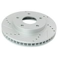 thumbnail image 4 of TRQ Front Brake Pad & Rotor Semi Metallic Coated Drilled Rotors Fits 1997-2005 Chevrolet Blazer 1998-2004 S10 GMC Sonoma 1998-2001 Jimmy 1998-2000 Isuzu Hombre 1997-2001 Oldsmobile Bravada, 4 of 5