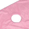 thumbnail image 3 of Drap de table de massage avec trou rose pour salon de beauté SPA, housse de lit chaude, épaisse et courte en peluche pour femmes, 3 of 4