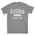 thumbnail image 1 of Boardman Ohio Classic Established Men's Cotton T-Shirt, 1 of 1