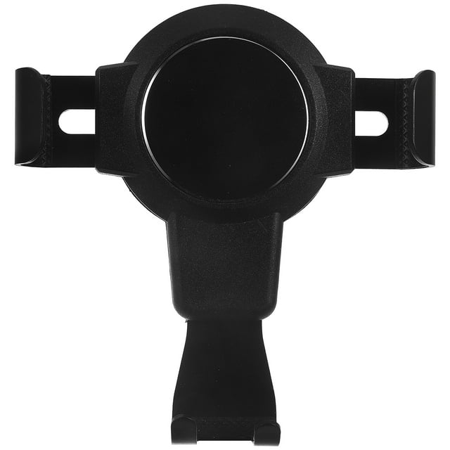 EeaseMX Soporte para teléfono móvil con sensor de gravedad, de metal premium, para salida de aire del coche, color negro