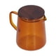 thumbnail image 1 of Hervidor de café Servidor de café resistente al calor con tapa de madera Hervidor de té doméstico para oficina en casa 500 ml ANGGREK Otros, 1 of 8