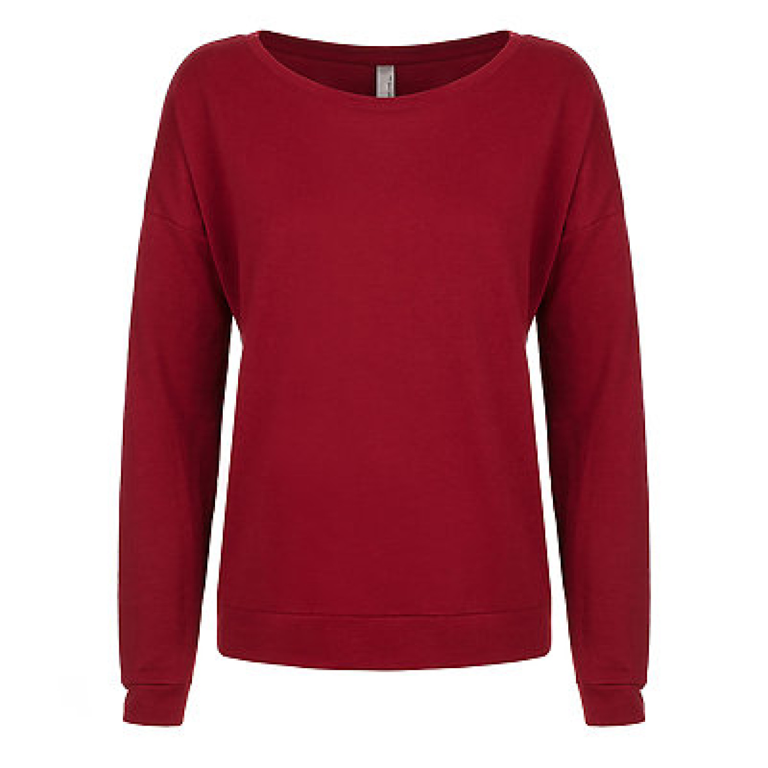 Next Level Apparel Next Level Womens French Terry L/S Scoop Nl6931
