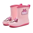 thumbnail image 5 of Botas de lluvia para niños de Disney, Botas de lluvia impermeables para niño, botas de agua antideslizantes ligeras con dibujos animados para niña, zapatos de goma para niños, zapatos de agua, 5 of 5