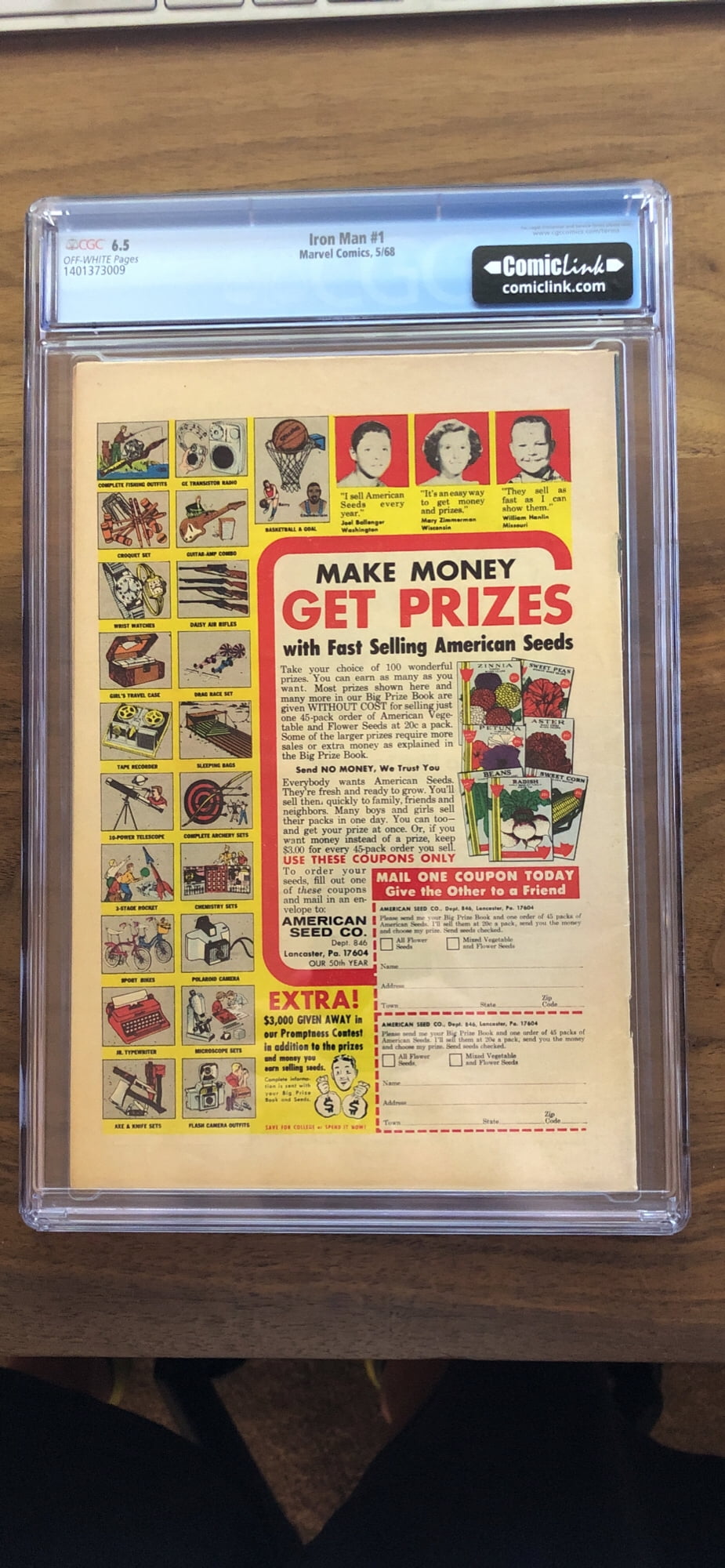 Iron Man #1 - CGC 6.5 Comic Book