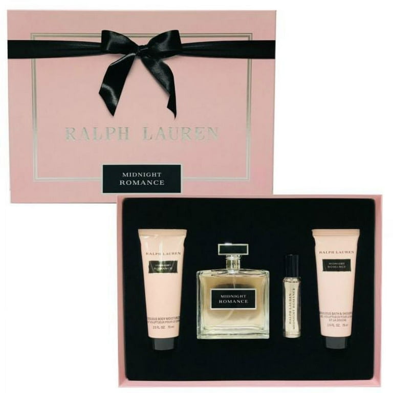 MIDNIGHT ROMANCE WOMEN 4 PIECE GIFT SET - 3.4 OZ EAU DE PARFUM SPRAY by RALPH  LAUREN 