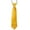 Yellow, variant on Soumake Necktie Breathable Elastic Solid Color Boy Stain Necktie For Wedding Fashion