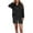 Black, variant on Kmdttou Set Sweatsuits Tracksuits for Women' Fall And Winter Casual Solid Color Fashionable Knitted V-neck Sweater Shorts Two Piece Set Suit on Clearance!