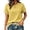 tshirts 31#Light Yellow, variant on oqasdz Women's T Shirts Solid Color V Neck Button Detail Top Stylish Casual Blouse Short Sleeve Crewneck Soft Everyday Wear T-Shirts,Black,3XL