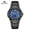 Black and Blue, variant on Wristwatch men's watch, men's luminous fashion internet celebrity waterproof watch, business trendy and unique