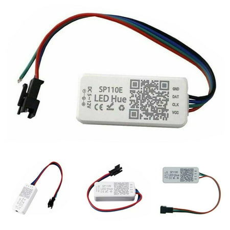 

Sp110E Bluetooth Pixel Controller for Ws2811 Ws2812B Sk6812 Rgb Rgbw Strip Light