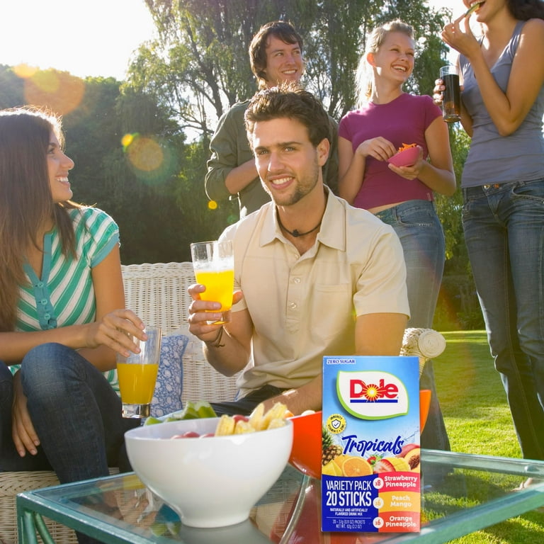 Dole Tropicals Sugar Free Drink Mix Variety Pack, 40 Servings