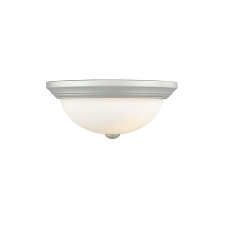 

Millennium Lighting Flushmount Ceiling Light Satin Nickel