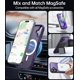 thumbnail image 4 of Funda magnética Meifigno para iPhone 16 de 6.1 pulgadas con protector de pantalla y lente, 4 of 6