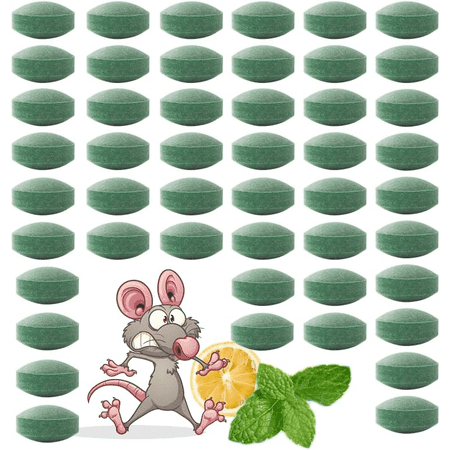 Mouse Rodent Repellent, 48 Pack Peppermint Lemon Mice Repellent