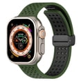 thumbnail image 2 of WDOplteas Correa Reloj Deportiva para IWatch 1/2/3/4/5/6/7/SE/8/9 (38 Mm/40 Mm/41 Mm Verde Militar), 2 of 8