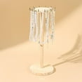 thumbnail image 4 of FENOHREFE Portable and Sturdy Necklace Hanging Stand Accessory for Displaying Various Lengths of Chains Household Storage, 4 of 7