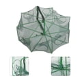 thumbnail image 1 of Fishing Bait Trap, Foldable Fishing Net Trap Stainless Steel Frame Automatic Shrink Portable  for Shrimping, 1 of 8