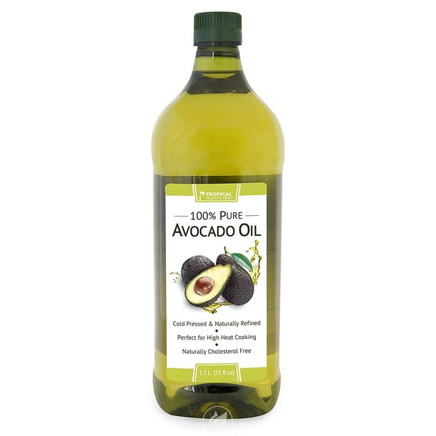 Tropical Plantation 51oz 100 Pure Avocado Oil, Cholesterol Free Made
