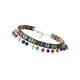 thumbnail image 5 of Gargantilla de Tela Tejida Bohemia Collar de Babero con Colgante de Salvador Collar de bordado, 5 of 6