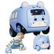thumbnail image 5 of Coche de juguete con forma de catapulta, diseño de animales de dibujos animados, para niños. Mini coche de inercia con rebotes. Rompecabezas interactivo para padres e hijos., 5 of 6
