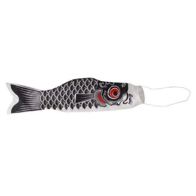 Japanese Windsock Carp Sailfish 100cm - Black 100cm Black