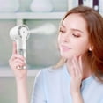 thumbnail image 3 of Portable Handheld Mist Fan USB Rechargeable Mini Fan With Spray Function For Home Travel Outdoor Use, 3 of 5